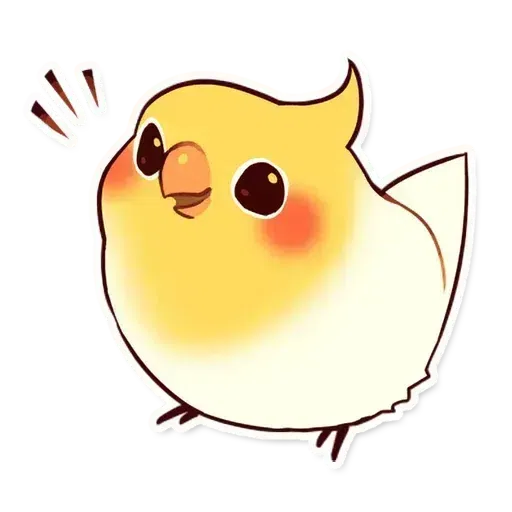 cockatiel - Sticker 25