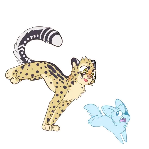 Sage cheetah - Sticker 15