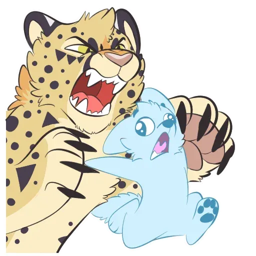 Sage cheetah - Sticker 18