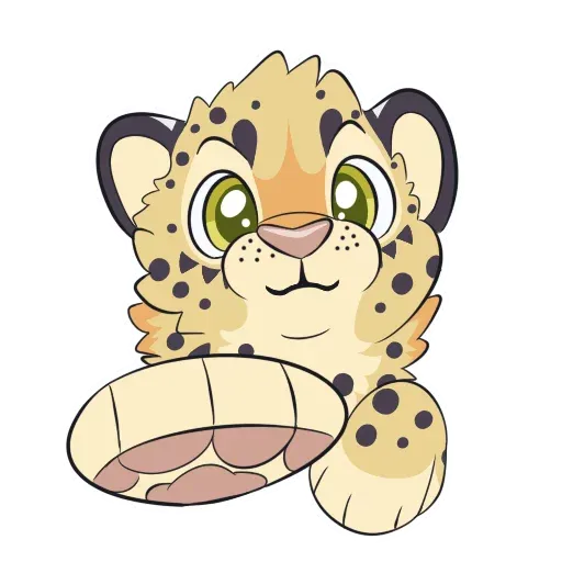 Sage cheetah - Sticker 21