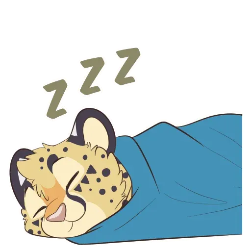 Sage cheetah - Sticker 27