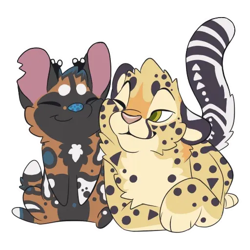 Sage cheetah - Sticker 9