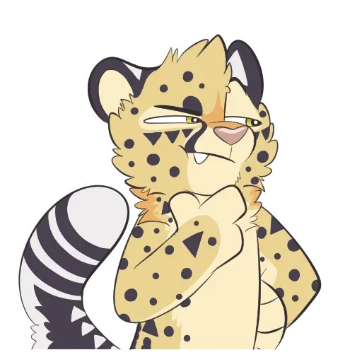 Sage cheetah - Sticker 13
