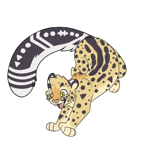 Sage cheetah - Sticker 17