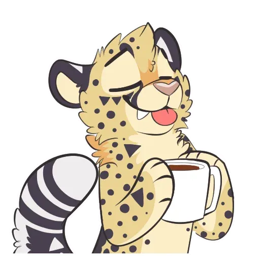 Sage cheetah - Sticker 28