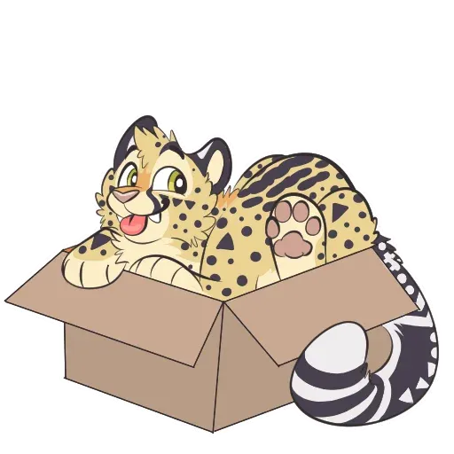 Sage cheetah - Sticker 25