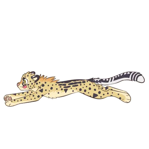 Sage cheetah - Sticker 16