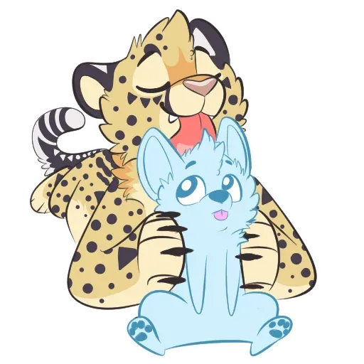 Sage cheetah - Sticker 10