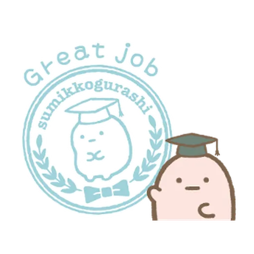 すみっコぐらし やさしいことば - Sticker 13