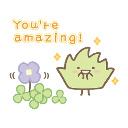 すみっコぐらし やさしいことば - Sticker 23