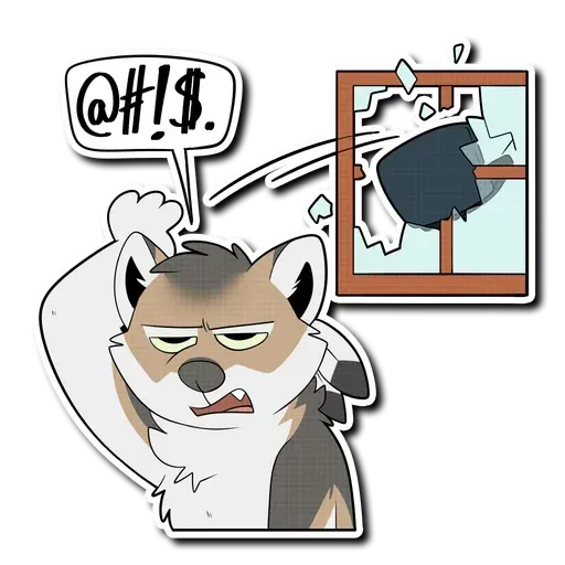 Wolf 2 - Sticker 30