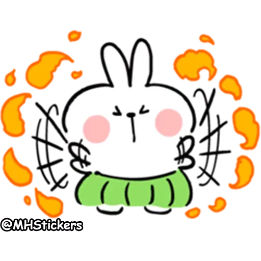 Spoiled rabbit summer 2 - Sticker 16