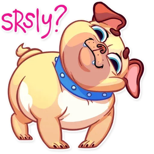 Pugford the Pug - Sticker 13