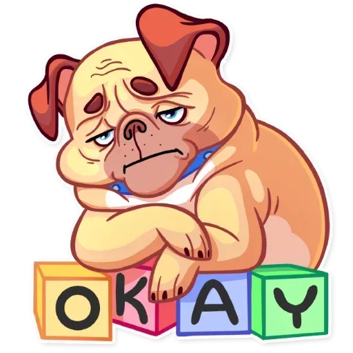 Pugford the Pug - Sticker 10