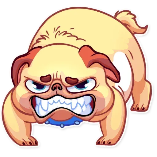 Pugford the Pug - Sticker 21