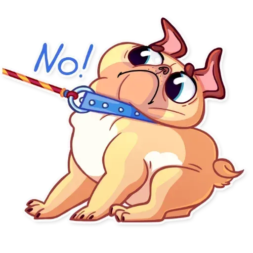 Pugford the Pug - Sticker 18