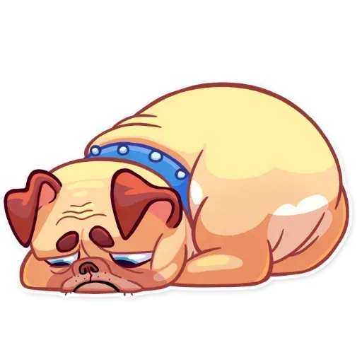 Pugford the Pug - Sticker 12