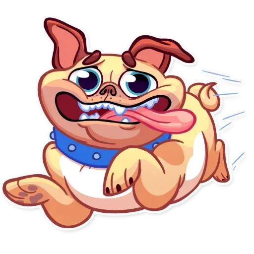 Pugford the Pug - Sticker 24