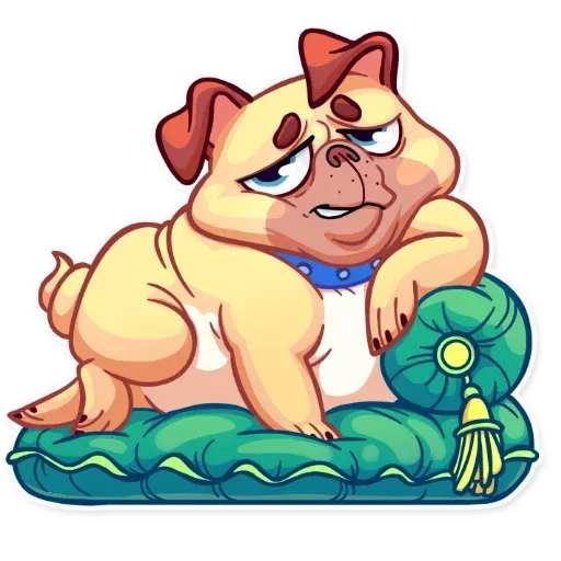 Pugford the Pug - Sticker 19