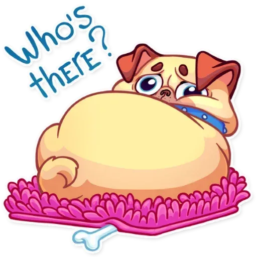 Pugford the Pug - Sticker 27