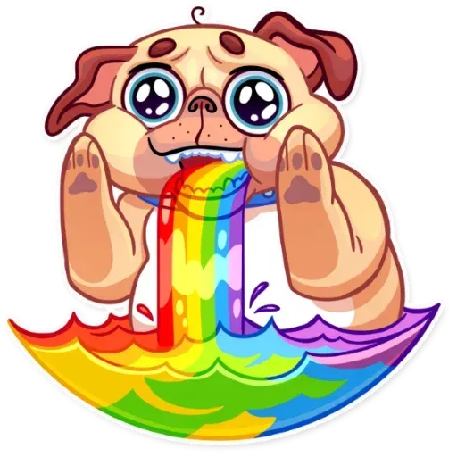 Pugford the Pug - Sticker 29