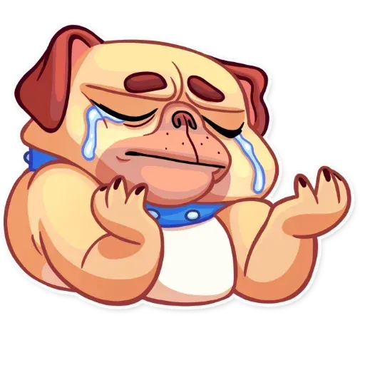 Pugford the Pug - Sticker 22
