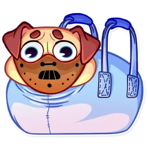 Pugford the Pug - Sticker 28