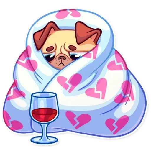 Pugford the Pug - Sticker 26