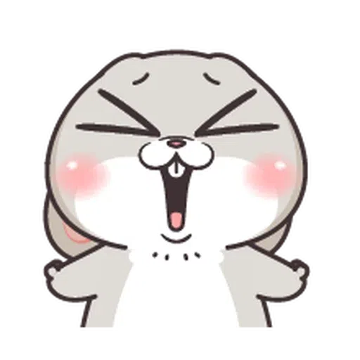 好想兔-表情貼3(動起乃) - Sticker 26