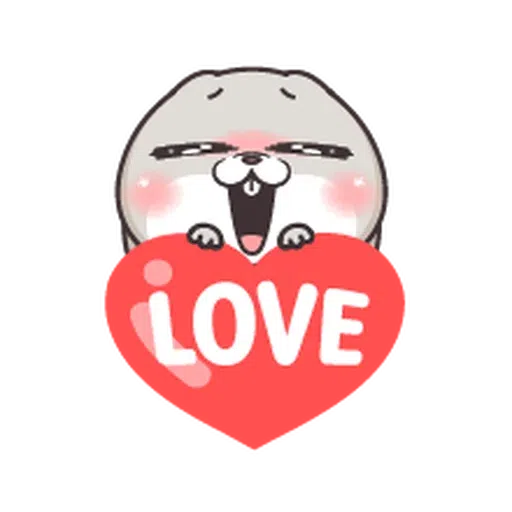 好想兔-表情貼3(動起乃) - Sticker 9