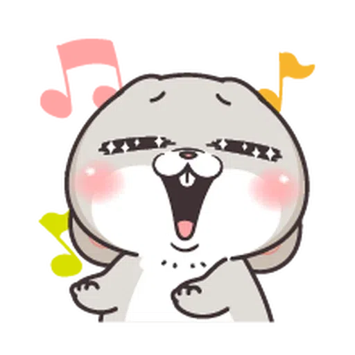 好想兔-表情貼3(動起乃) - Sticker 12