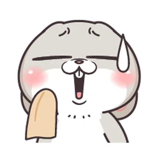 好想兔-表情貼3(動起乃) - Sticker 21