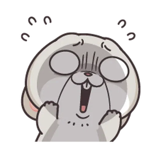 好想兔-表情貼3(動起乃) - Sticker 10