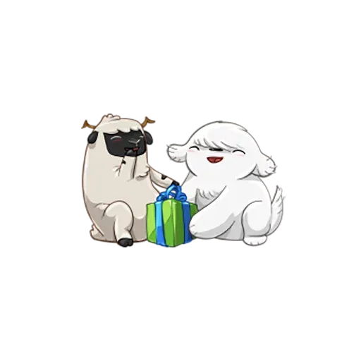 Perrito Maltés - Sticker 19