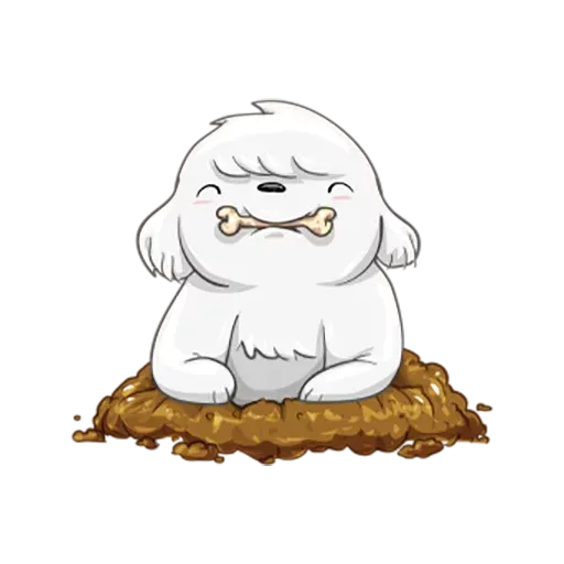 Perrito Maltés - Sticker 23