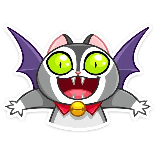 Vamp Cat - Sticker 18