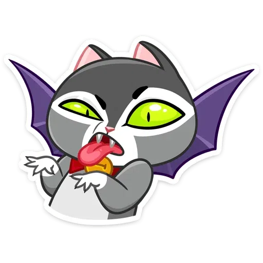 Vamp Cat - Sticker 29