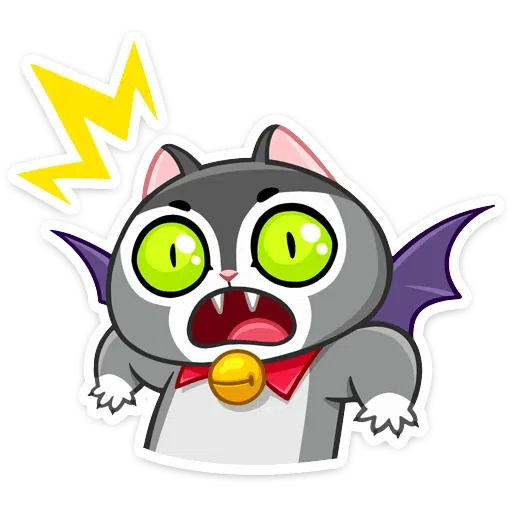 Vamp Cat - Sticker 21