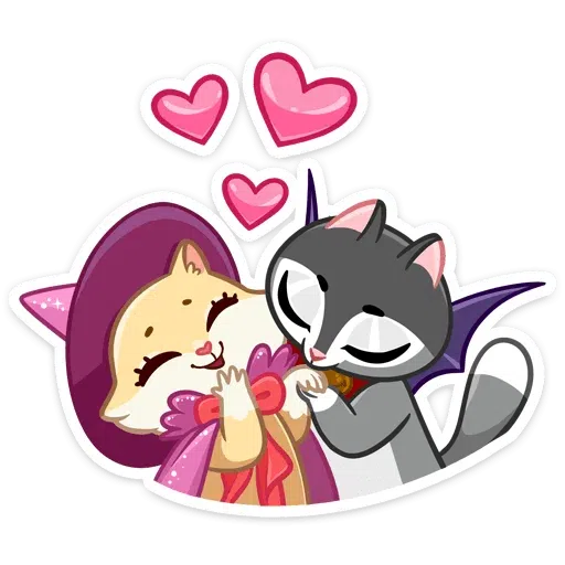 Vamp Cat - Sticker 12