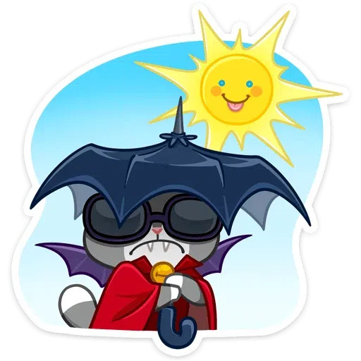 Vamp Cat - Sticker 24