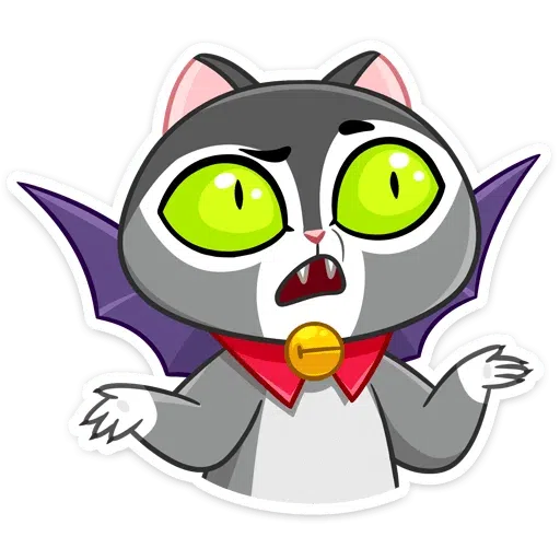 Vamp Cat - Sticker 15