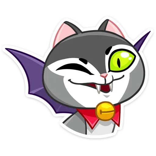 Vamp Cat - Sticker 10