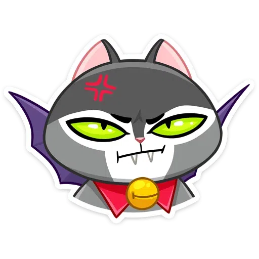 Vamp Cat - Sticker 20