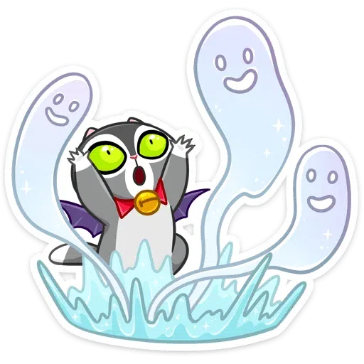 Vamp Cat - Sticker 23
