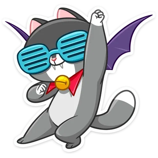 Vamp Cat - Sticker 13