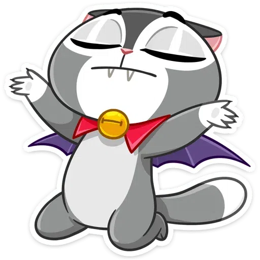 Vamp Cat - Sticker 19
