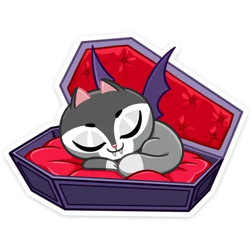 Vamp Cat - Sticker 9