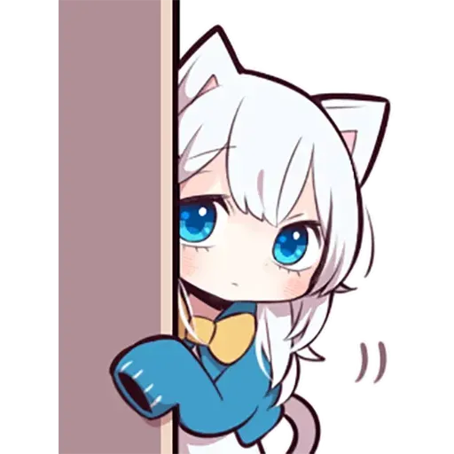 White kitten 2 - Sticker 14