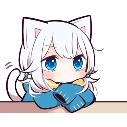 White kitten 2 - Sticker 9