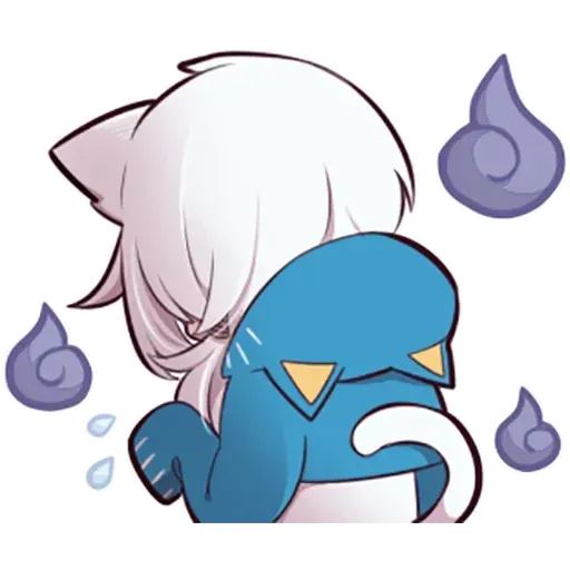 White kitten 2 - Sticker 19